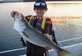 Striper fishing guide service
